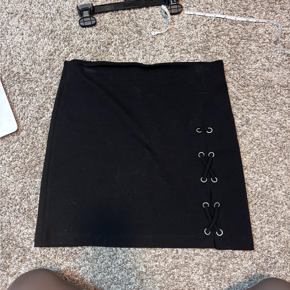 Forever 21 Black Pencil Mini Skirt